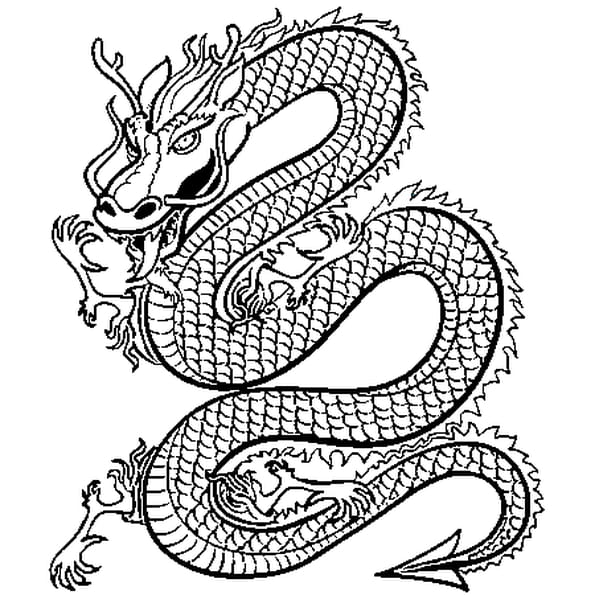 coloriage de dragon à imprimer - 139 dessins de coloriage Dragon à imprimer