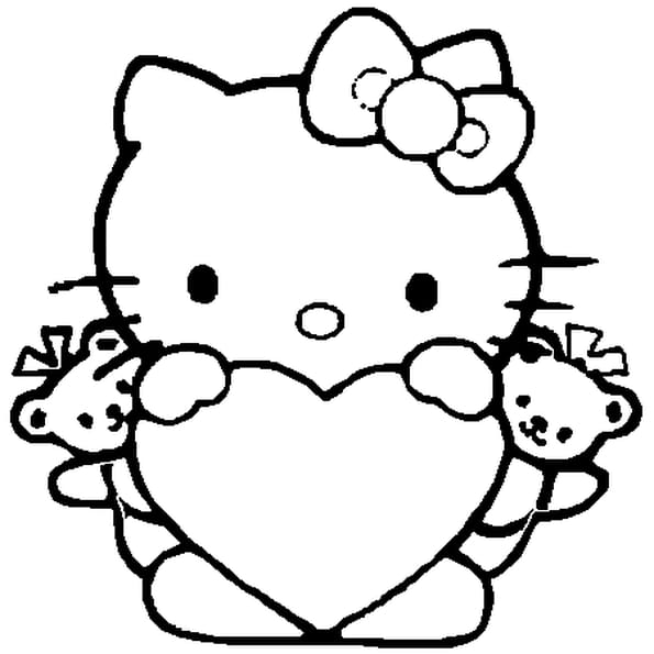 Les coloriages de Hello Kitty Coloriez 