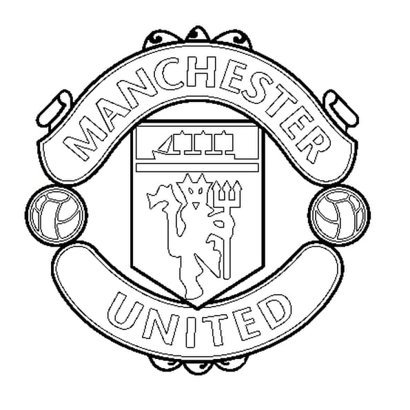 manchester united coloring pages - photo #7