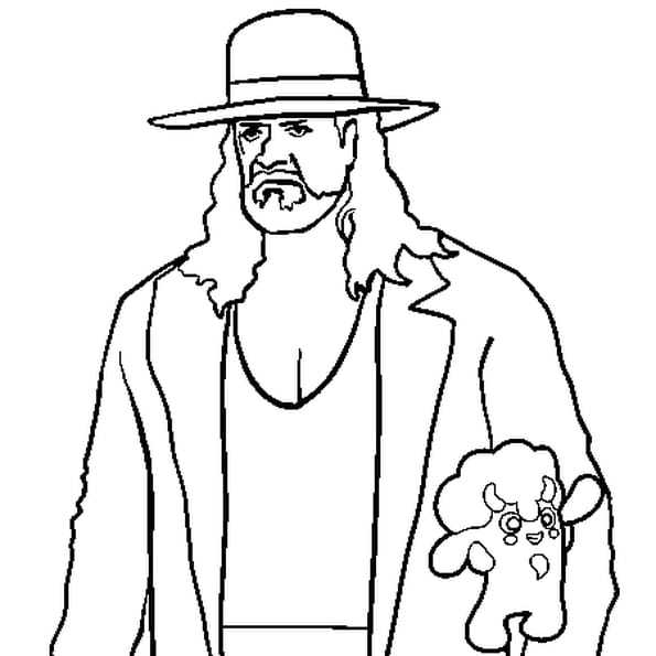 undertaker coloring pages - photo #6